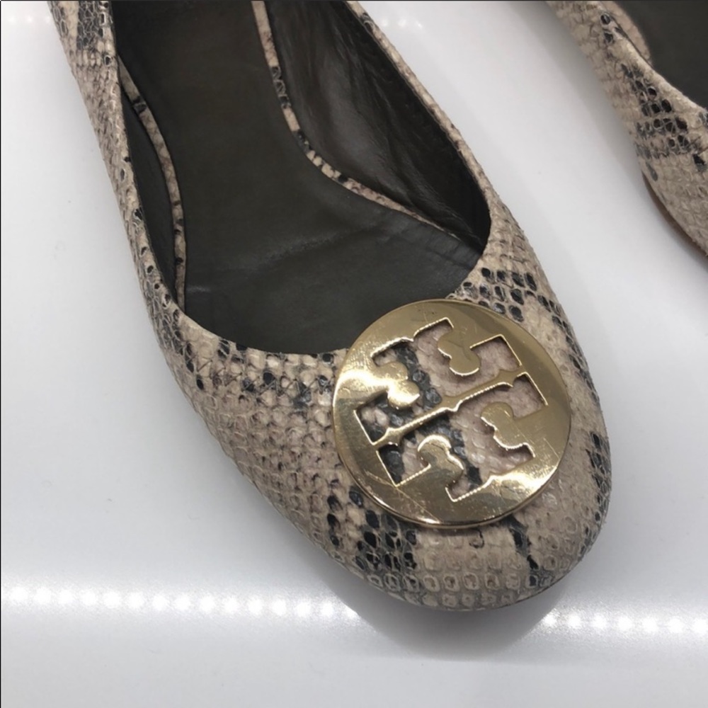 Tory Burch Snakeskin flat